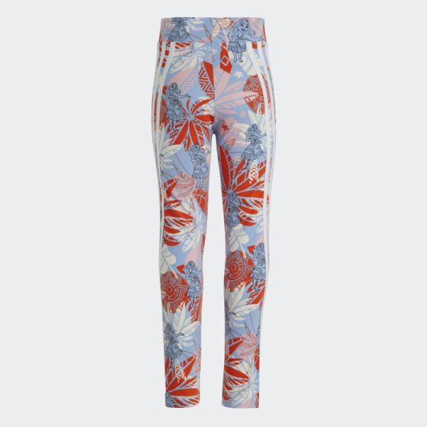 Bleu Aube Mode Adidas X Disney Moana Leggings