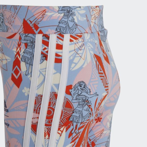 Bleu Aube Mode Adidas X Disney Moana Leggings