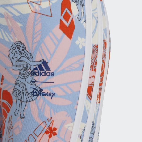 Bleu Aube Mode Adidas X Disney Moana Leggings