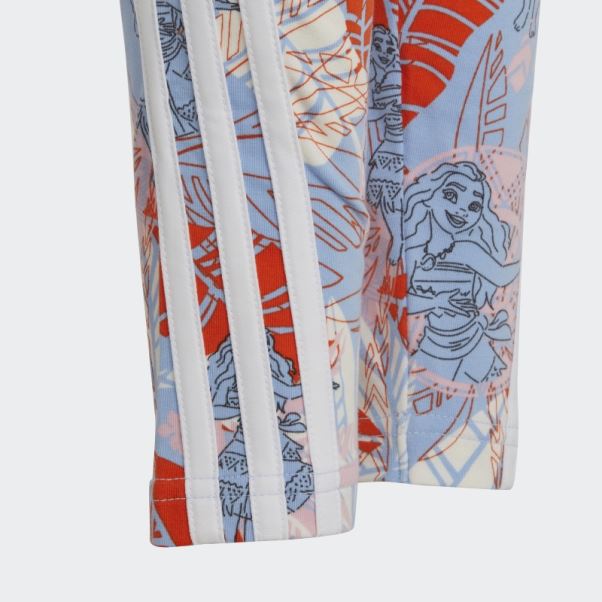 Bleu Aube Mode Adidas X Disney Moana Leggings