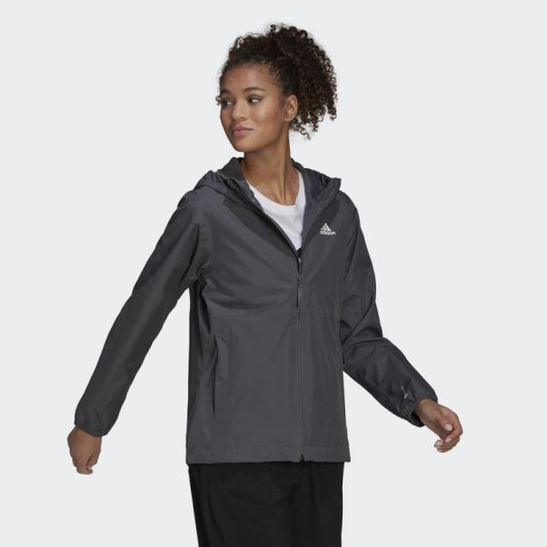 Veste Essentials Rain.rdy Adidas Gris