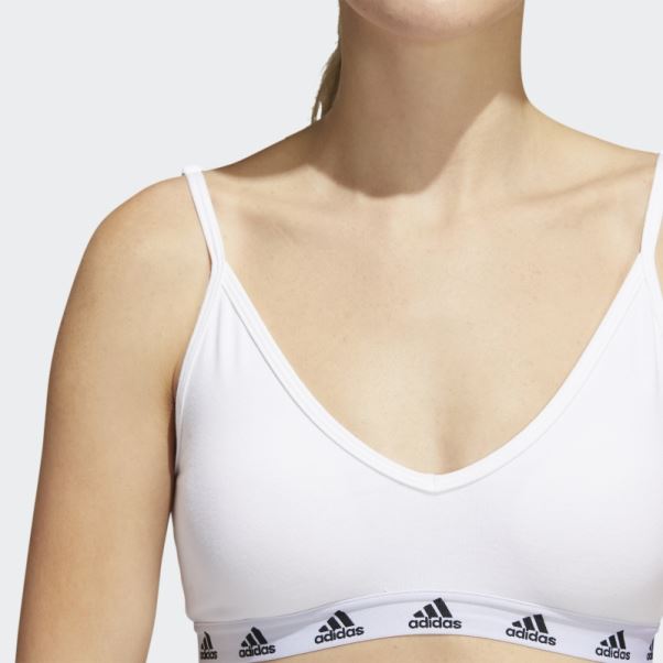 Soutien-gorge Léger Adidas Purebare Light-support Blanc