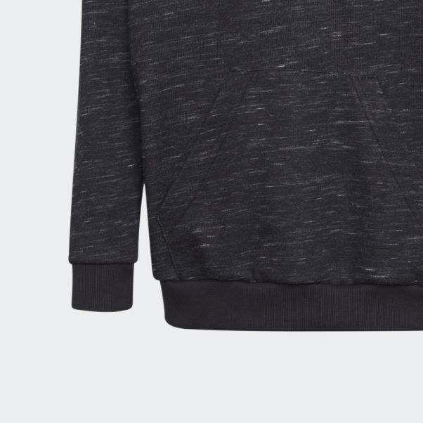 Future Icons Badge Of Sport Sweat à Capuche Adidas Noir Melange