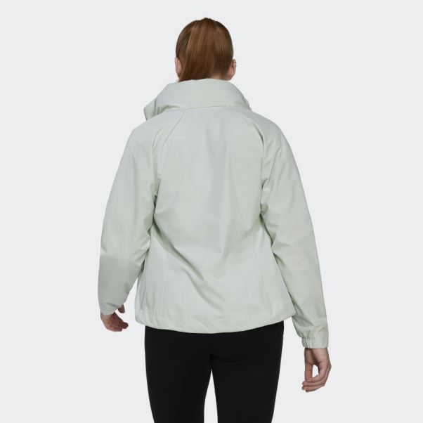 Veste Adidas Bsc 3-stripes Rain.rdy Vert