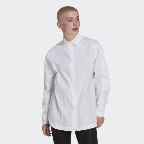 Adidas Originals Chemise Classe De 72 Blanc Chaud