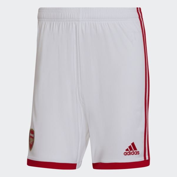Short Domicile Arsenal 22/23 Blanc Adidas