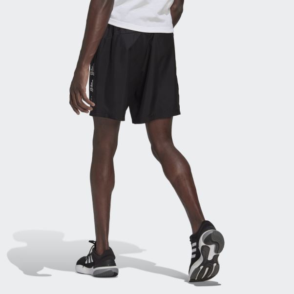 Conçu Pour Déplacer Logo Short Adidas Noir