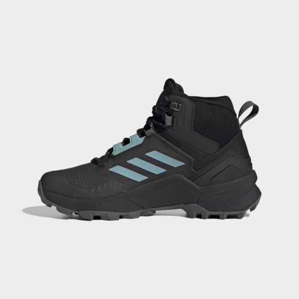 Adidas Terrex Swift R3 Mid Gore-tex Chaussures De Randonnée Menthe Ton