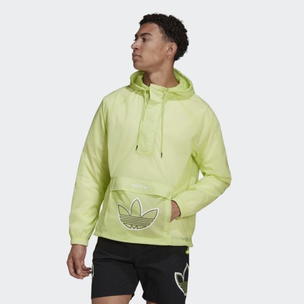 Adidas Sprt Anorak Citron Vert