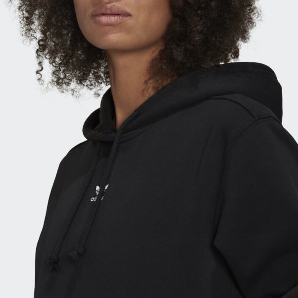 Sweat à Capuche Polaire Adicolor Essentials Noir Adidas