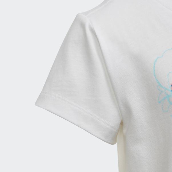 Tee Shirt Adidas Blanc