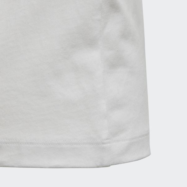 Tee Shirt Adidas Blanc