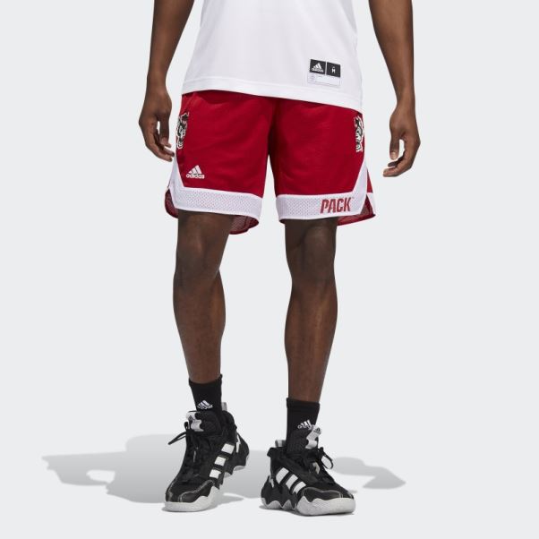 Short Adidas Wolfpack Swingman Rouge