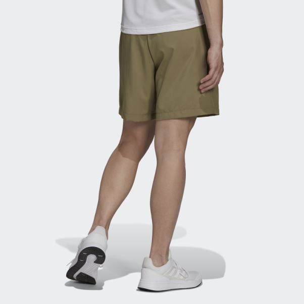 Aeroready Conçu Pour Déplacer Des Shorts De Sport Tissés Adidas Orbit Vert