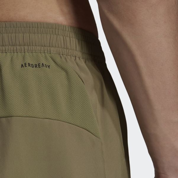 Aeroready Conçu Pour Déplacer Des Shorts De Sport Tissés Adidas Orbit Vert