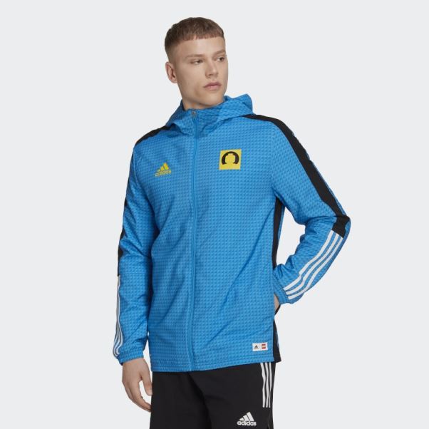 Coupe-vent Adidas Tiro X Lego Bleu