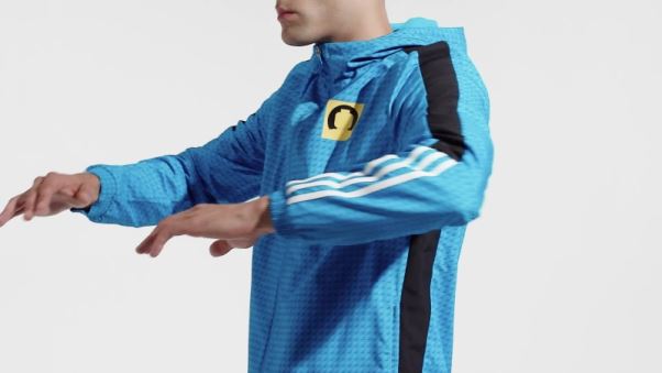 Coupe-vent Adidas Tiro X Lego Bleu