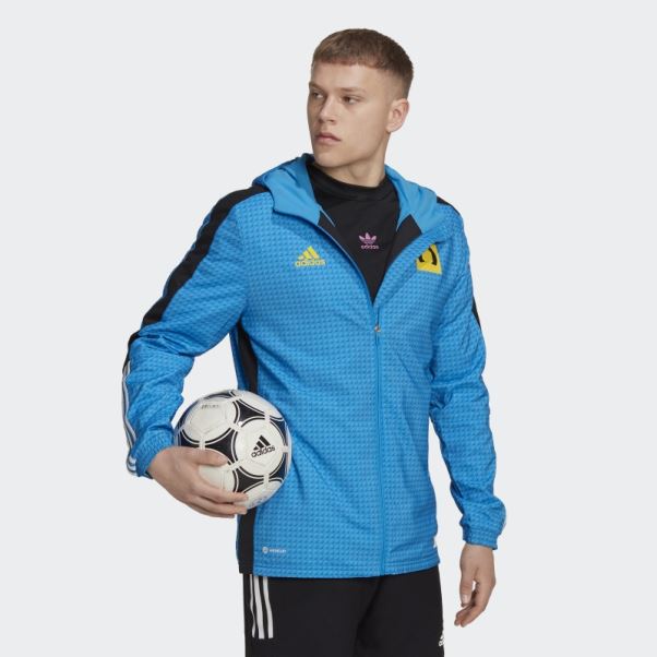 Coupe-vent Adidas Tiro X Lego Bleu