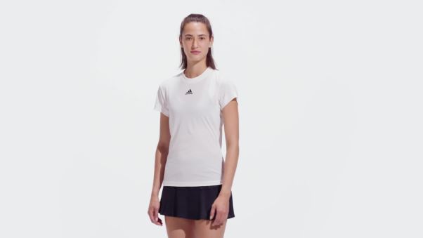Tee Shirt Tennis Freelift Blanc Adidas