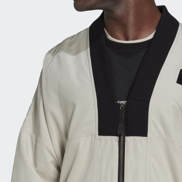 Adidas Blouson Aviateur Parley En Aluminium