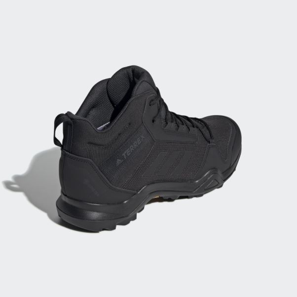 Terrex Ax3 Mid Gore-tex Chaussures De Randonnée Noir Adidas