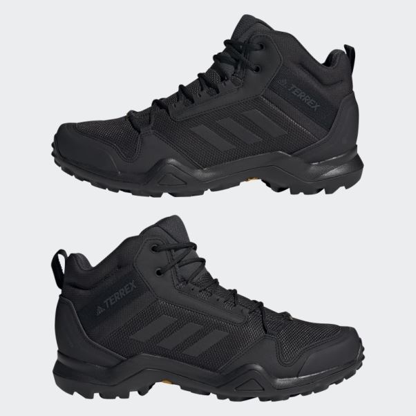 Terrex Ax3 Mid Gore-tex Chaussures De Randonnée Noir Adidas