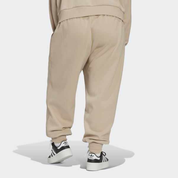 Adidas Pantalon Beige Always Original à Revers Lacé (grande Taille)