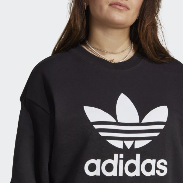 Sweat Adidas Trèfle Crew Noir