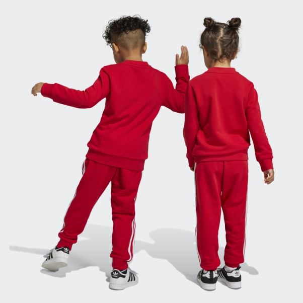 Ensemble Adidas Scarlet Adicolor Crew