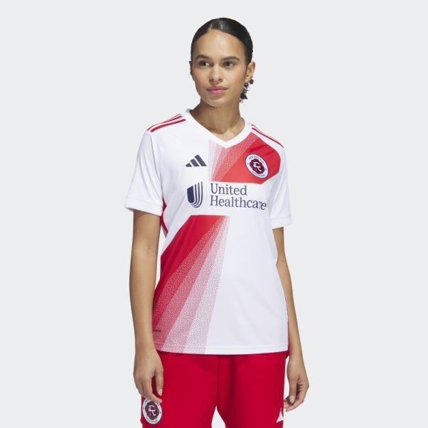 Adidas Maillot Extérieur New England Revolution 23/24 Blanc