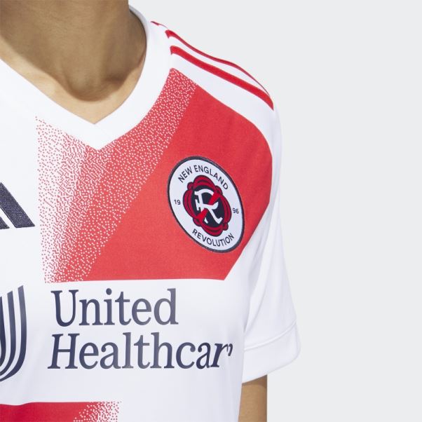 Adidas Maillot Extérieur New England Revolution 23/24 Blanc