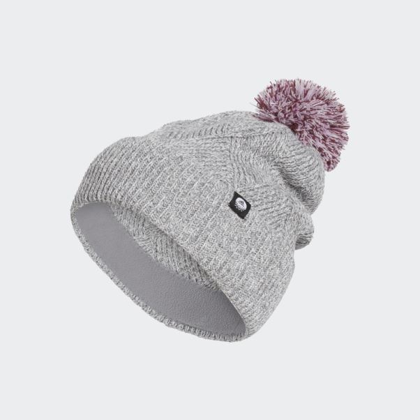 Adidas Bonnet Pompon Gris