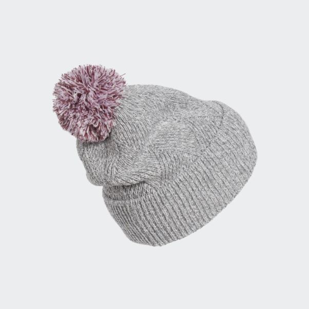 Adidas Bonnet Pompon Gris