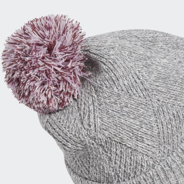 Adidas Bonnet Pompon Gris