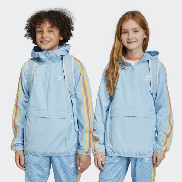 Coupe Vent Adidas Bleu