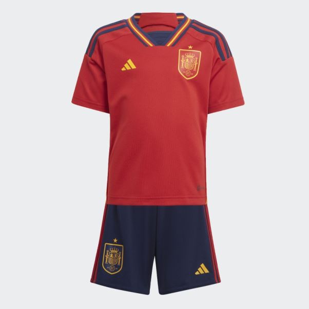 Adidas Mini Kit Domicile Espagne 22 Rouge