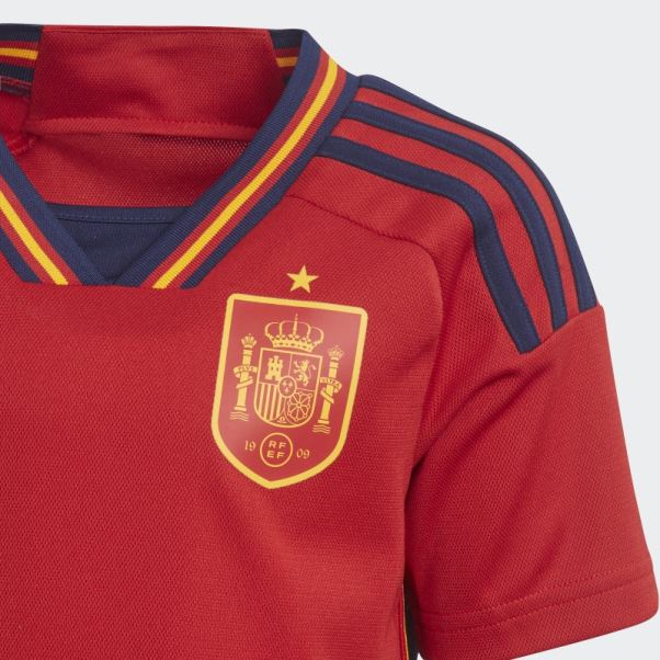 Adidas Mini Kit Domicile Espagne 22 Rouge
