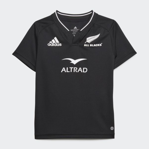 Adidas Mini Kit Domicile All Blacks Rugby Replica Noir