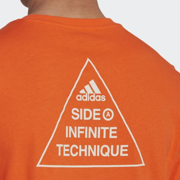 T-shirt Graphique London Orange Adidas
