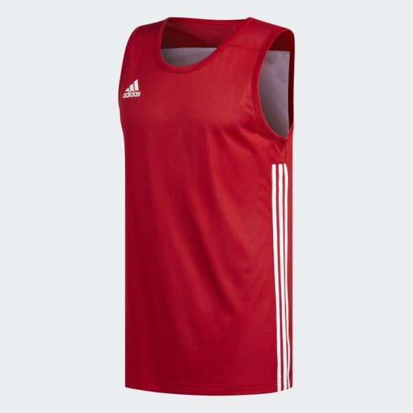 Maillot Réversible 3g Speed Rouge Adidas