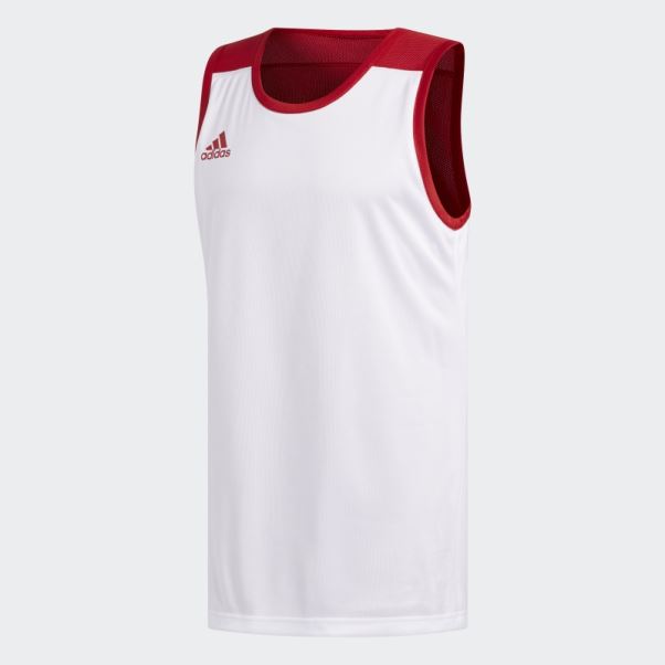 Maillot Réversible 3g Speed Rouge Adidas