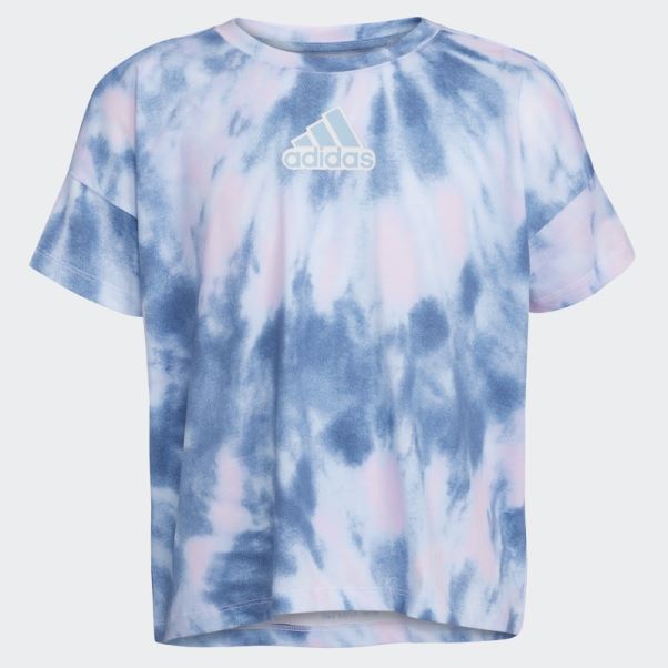 T-shirt Oversize Imprimé Allover Blanc Adidas