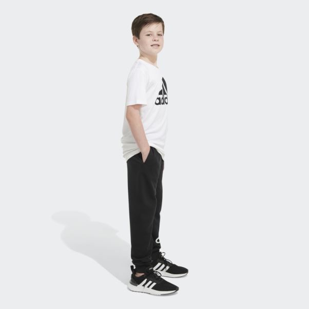 Pantalon De Jogging Ess Flc Bos Noir Adidas