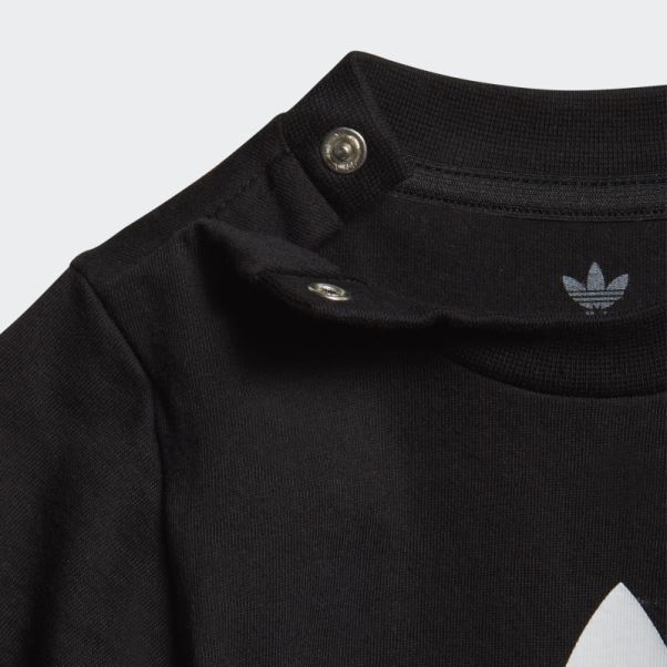 Tee Shirt Trèfle Adidas Noir