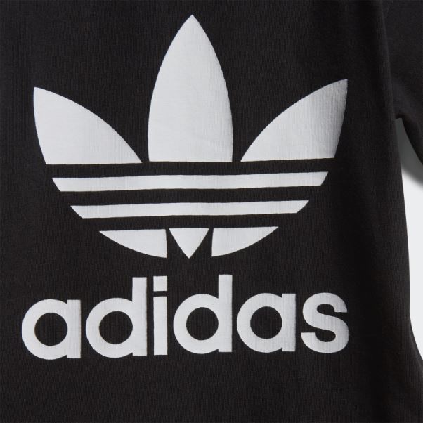 Tee Shirt Trèfle Adidas Noir
