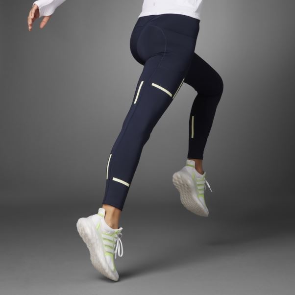 Adidas Ink Fast Impact Reflect At Night Legging De Course Long X-city