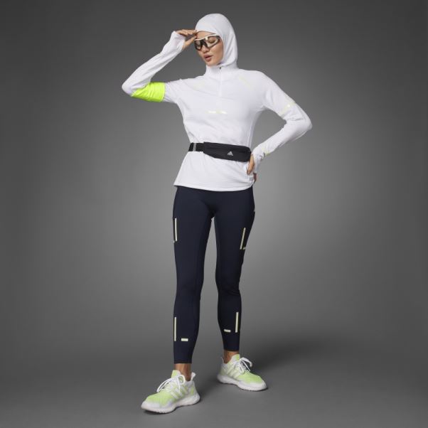 Adidas Ink Fast Impact Reflect At Night Legging De Course Long X-city