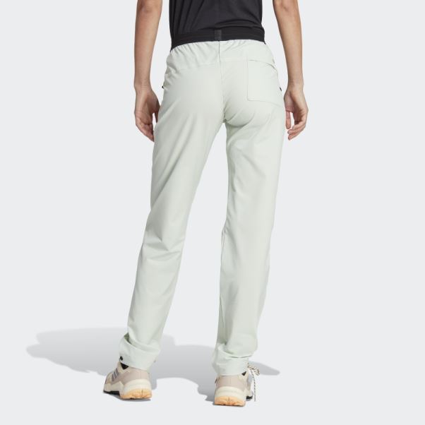 Pantalon De Randonnée Terrex Liteflex Adidas Vert