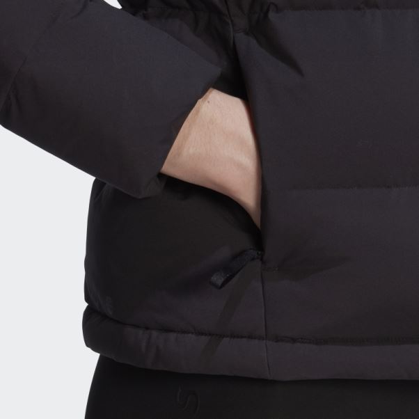 Doudoune Décontractée Helionic Adidas Noir