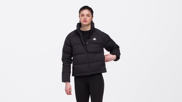 Doudoune Décontractée Adidas Helionic Noire